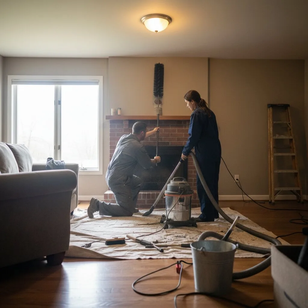 Chimney sweep in Beverly Hills, CA